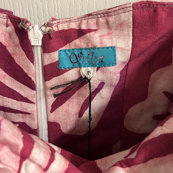 Elegant Pink Ruffle Dress - Picture 8 of 8